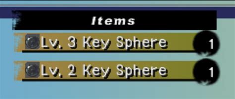 ff3 key spheres list.